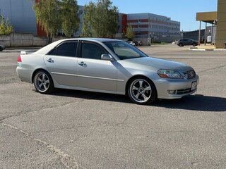 2003 Toyota Mark II IX (X110), серебристый, 900000 рублей, вид 4