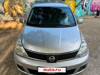 2008 Nissan Tiida I, серебристый, 625000 рублей, вид 4