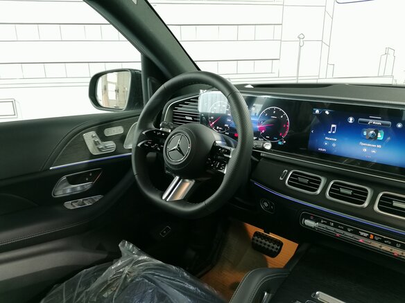 2026 Mercedes-Benz GLS 450 d II (X167) Рестайлинг, серый - вид 29