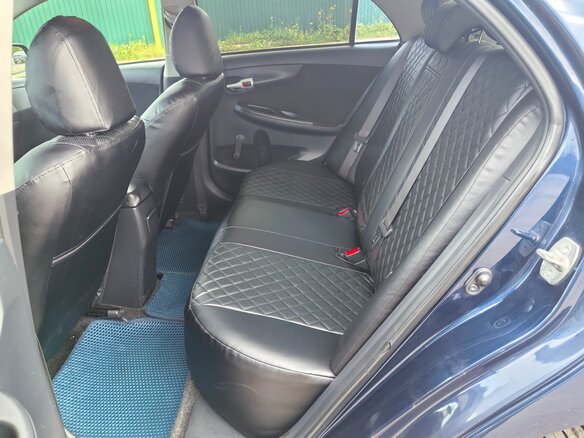 2009 Toyota Corolla X (E140, E150), синий, 650000 рублей - вид 9