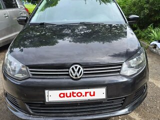2012 Volkswagen Polo V, чёрный, 570000 рублей, вид 1