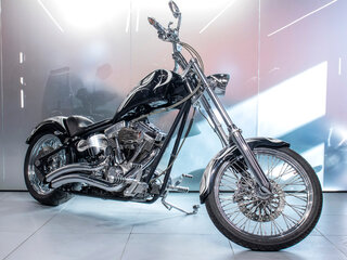 2008 American IronHorse Texas Chopper, серебристый, 1339685 рублей, вид 1