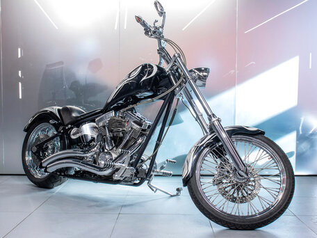 2008 American IronHorse Texas Chopper, серебристый, 1310537 рублей, вид 1