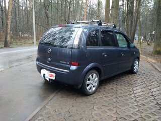2008 Opel Meriva A Рестайлинг, синий, 515000 рублей, вид 4