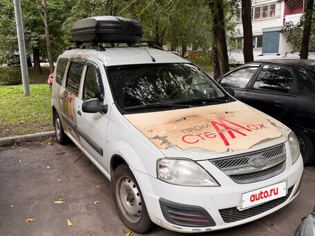 2018 Lada (ВАЗ) Largus I, белый, вид 3