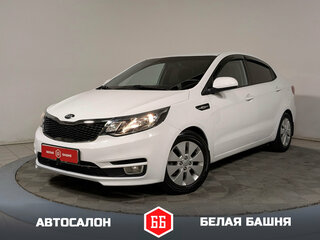 2016 Kia Rio III Рестайлинг, белый, 858900 рублей, вид 1