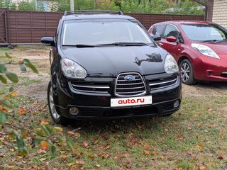 2005 Subaru Tribeca I, чёрный, 550000 рублей, вид 4