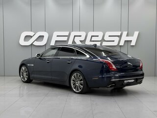 2016 Jaguar XJ Long IV (X351) Рестайлинг, синий, 2640000 рублей, вид 2