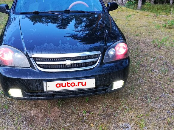 2005 Chevrolet Lacetti I, чёрный, 380000 рублей