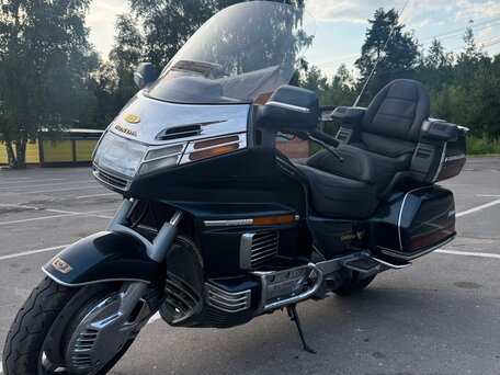 1995 Honda GL 1500 Gold Wing, зелёный, 700000 рублей, вид 1