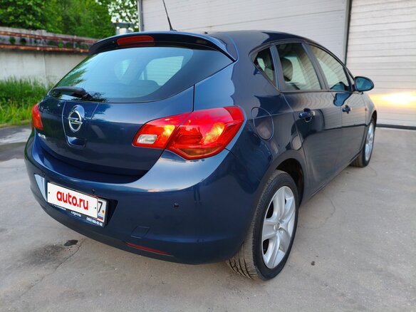 2012 Opel Astra J, синий, 785000 рублей - вид 3