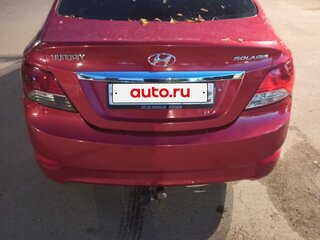 2011 Hyundai Solaris I, красный, 350000 рублей, вид 5