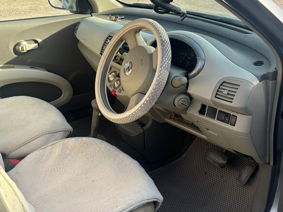 2003 Nissan March III (K12), серебристый, 305000 рублей - вид 7