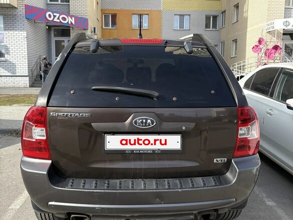 2005 Kia Sportage II, коричневый, 700000 рублей - вид 6