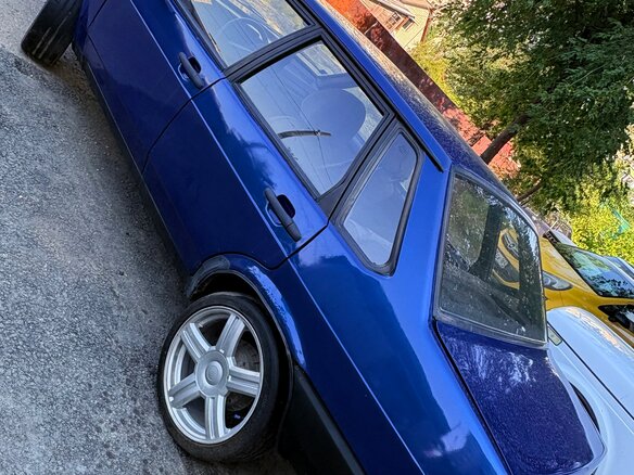 2004 Lada (ВАЗ) 21099, синий, 80000 рублей - вид 5