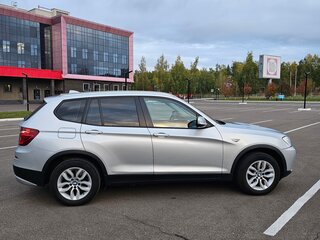2012 BMW X3 20d xDrive II (F25), серебристый, 1800000 рублей, вид 4