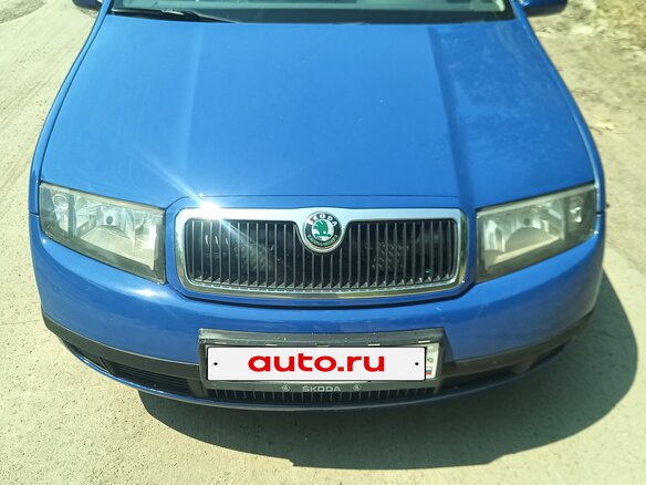 2004 Skoda Fabia I, синий, 400000 рублей