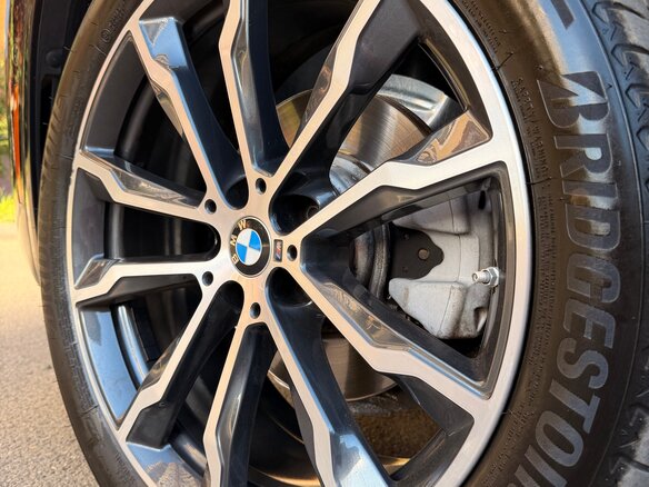 2022 BMW X4 30i II (G02) Рестайлинг, синий, 6850000 рублей - вид 11