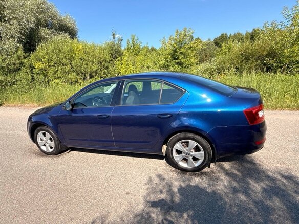 2014 Skoda Octavia III (A7), синий, 1385000 рублей - вид 6