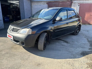 2009 Renault Logan I, чёрный, 220000 рублей, вид 2