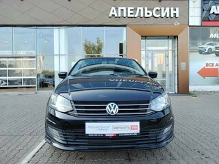 2017 Volkswagen Polo V Рестайлинг, чёрный, 796800 рублей, вид 2