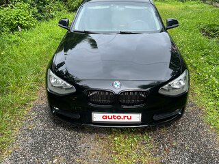 2012 BMW 1 серии 116i II (F20/F21), чёрный, 930000 рублей, вид 1