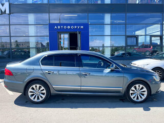 2014 Skoda Superb II Рестайлинг, серый, 915000 рублей, вид 4