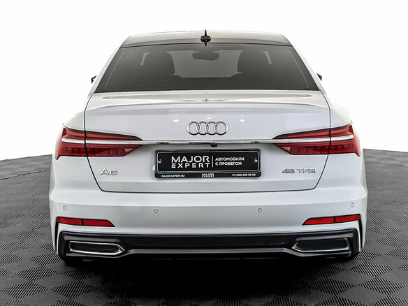 2021 Audi A6 45 TFSI V (C8), белый, 4120000 рублей - вид 5