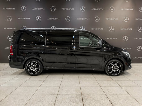 2019 Mercedes-Benz V-Класс Long 220 d длинный III (W447) Рестайлинг, чёрный, 7100000 рублей, вид 4