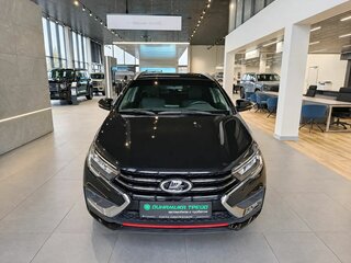 2024 Lada (ВАЗ) Vesta SW I Рестайлинг (NG), чёрный, 1549000 рублей, вид 2