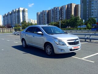 2014 Chevrolet Cobalt II, серебристый, 495000 рублей, вид 3