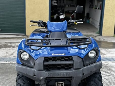 2018 Kawasaki KVF 750 Brute Force, синий, 700000 рублей, вид 3