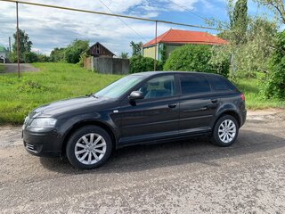 2008 Audi A3 II (8P) Рестайлинг 1, чёрный, 700000 рублей, вид 1
