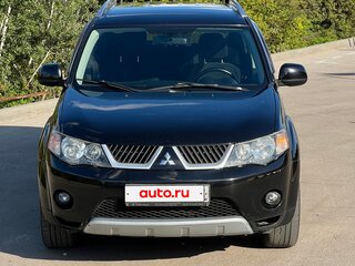 2008 Mitsubishi Outlander II, чёрный, 930000 рублей, вид 2