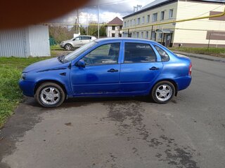 2006 Lada (ВАЗ) Kalina I, синий, 75000 рублей, вид 4