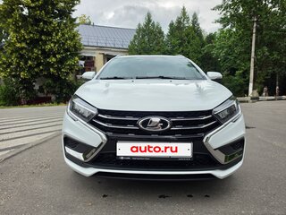 2024 Lada (ВАЗ) Vesta SW I Рестайлинг (NG), белый, 1455000 рублей, вид 4