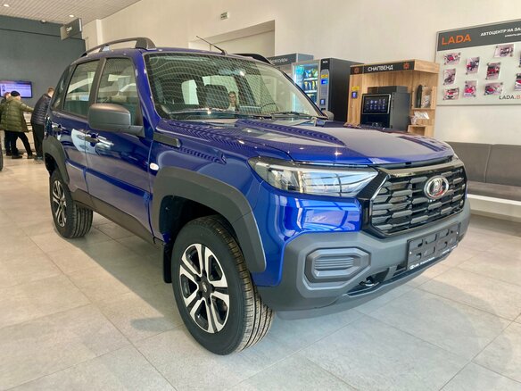 2026 Lada (ВАЗ) Niva Travel I Рестайлинг, синий - вид 1