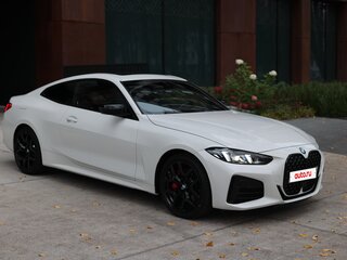 2024 BMW 4 серии 430i xDrive G22, G23, G26 Рестайлинг, белый, 4515356 рублей, вид 3