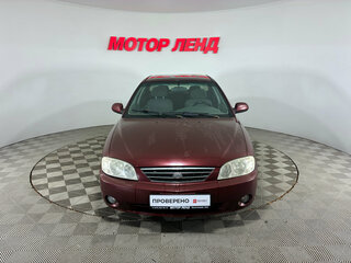 2007 Kia Spectra I Рестайлинг 2, красный, 182000 рублей, вид 2
