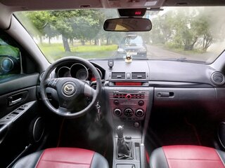 2006 Mazda 3 I (BK) Рестайлинг, синий, 450000 рублей, вид 5