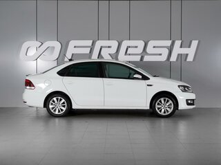 2019 Volkswagen Polo V Рестайлинг, белый, 1590000 рублей, вид 5