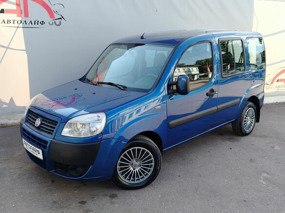 2011 Fiat Doblo I Рестайлинг, синий - вид 1