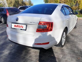 2015 Skoda Octavia III (A7), белый, 1140000 рублей, вид 3