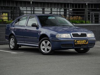 2001 Skoda Octavia I (A4) Рестайлинг, синий, 280000 рублей, вид 1
