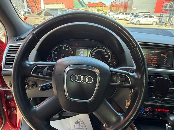 2009 Audi Q5 I (8R), красный, 1300000 рублей - вид 7