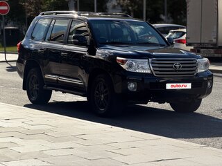 2012 Toyota Land Cruiser 200 Series Рестайлинг 1, чёрный, 3300000 рублей, вид 3
