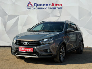 2019 Lada (ВАЗ) Vesta SW Cross I, серый, 1000000 рублей, вид 1