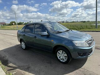2014 Lada (ВАЗ) Granta I, серый, 315000 рублей, вид 1