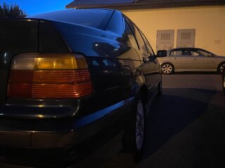 1993 BMW 3 серии 316i III (E36), зелёный, 350000 рублей, вид 4