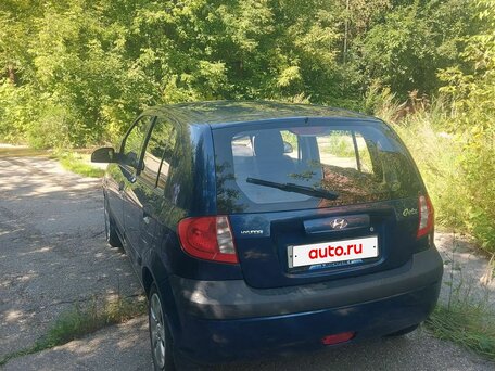 2010 Hyundai Getz I Рестайлинг, синий, 450000 рублей, вид 4